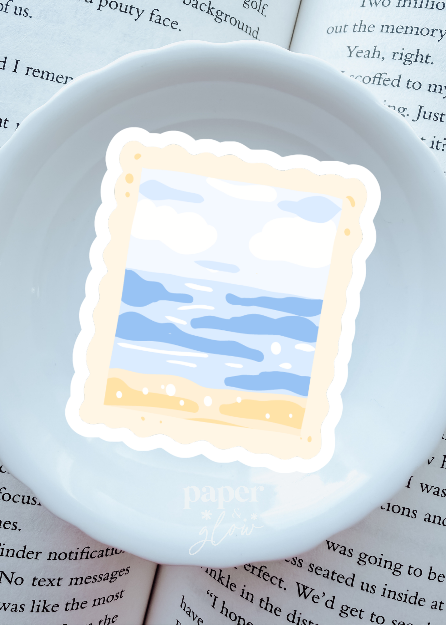 Beach Memories Vinyl Sticker