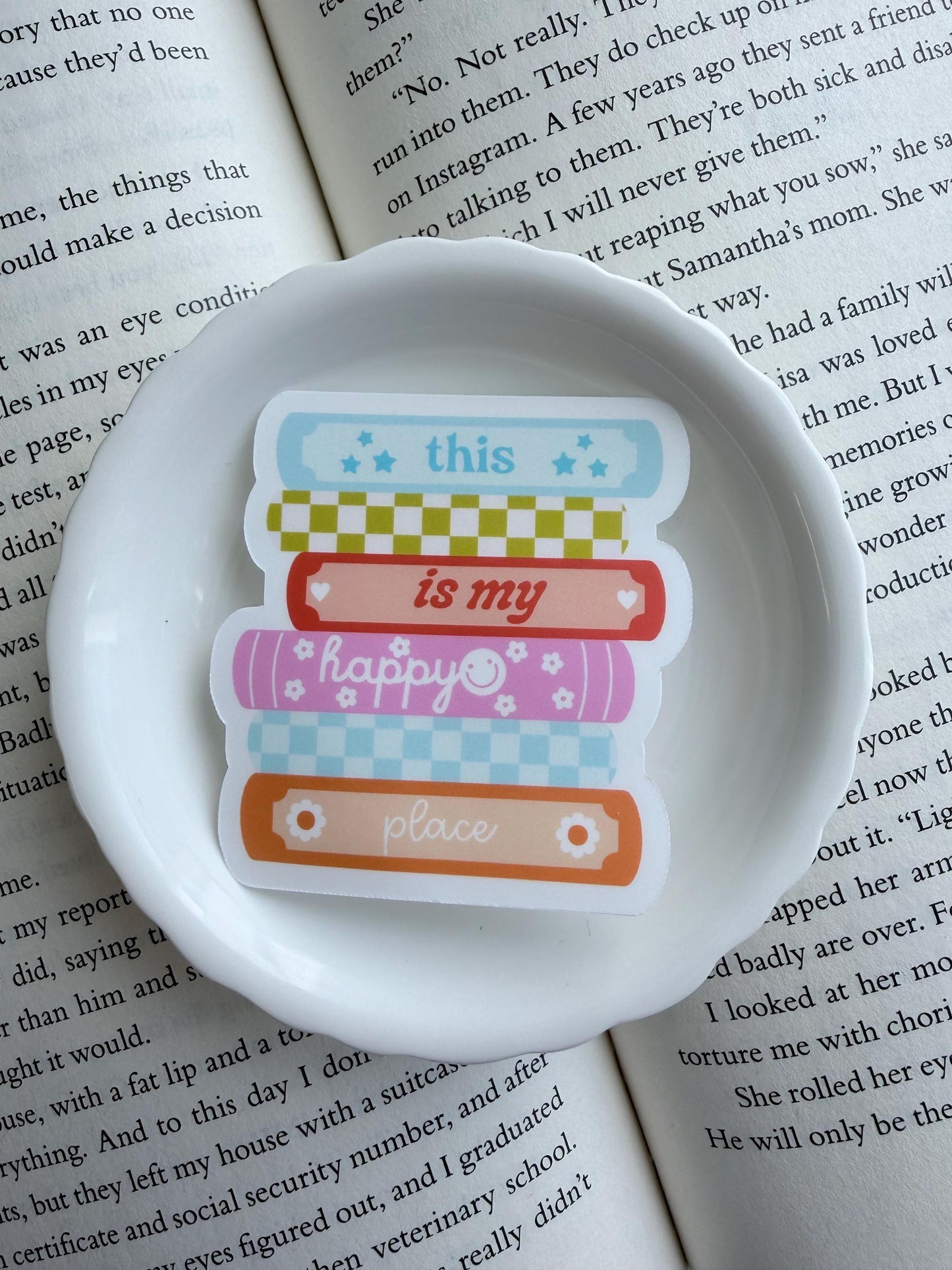 This Is My Happy Place Sticker | Paper & Glow