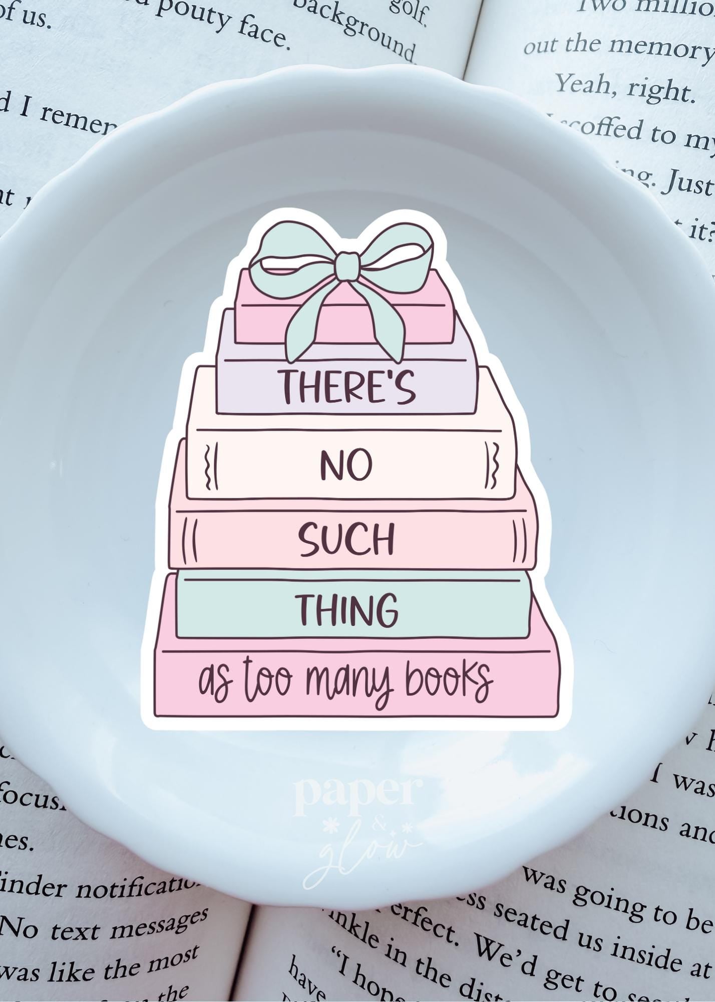 No Such Thing Vinyl Sticker | Paper and Glow