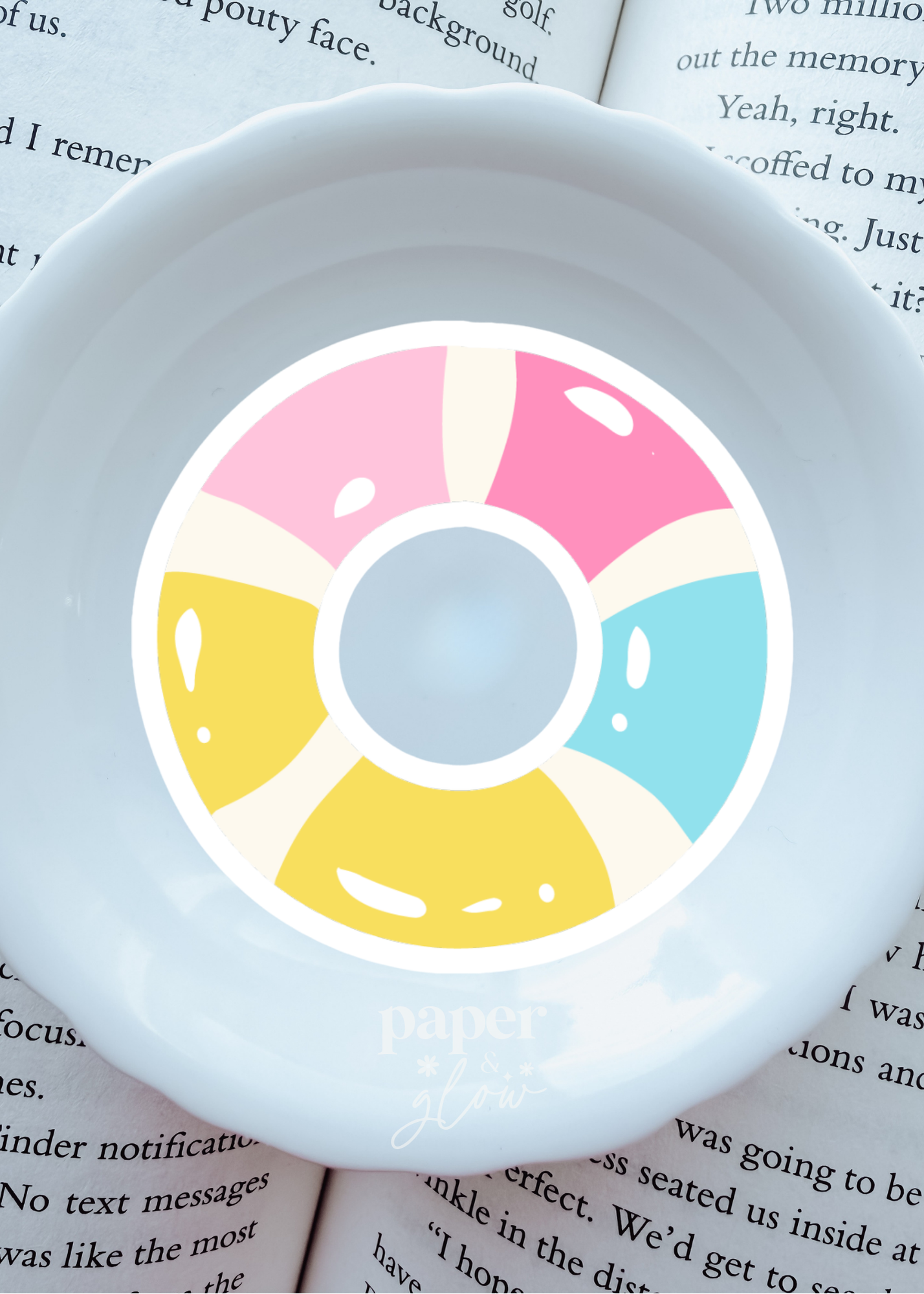 Bright Floatie Vinyl Sticker