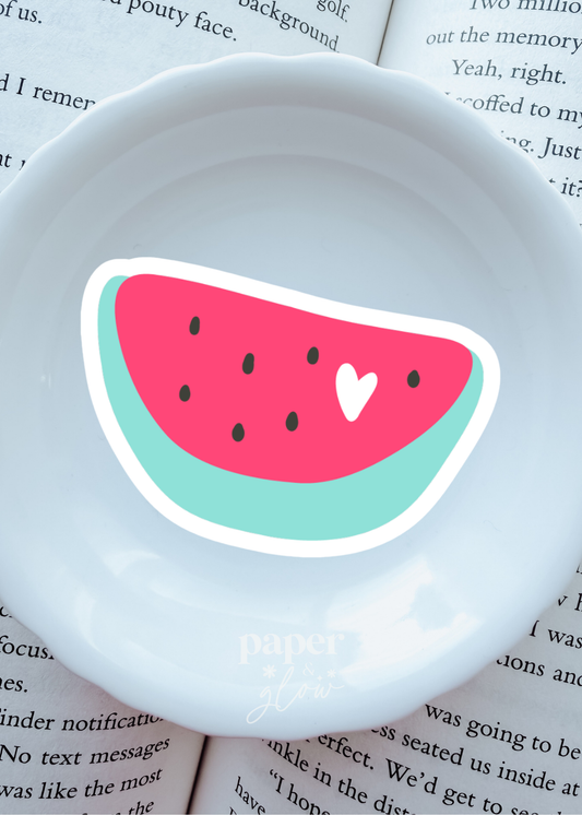 Cutie Watermelon Vinyl Sticker