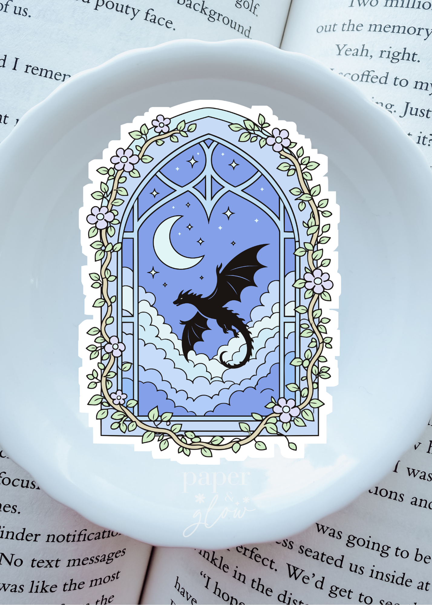 Fantasy Window Vinyl Sticker(s) | Paper and Glow