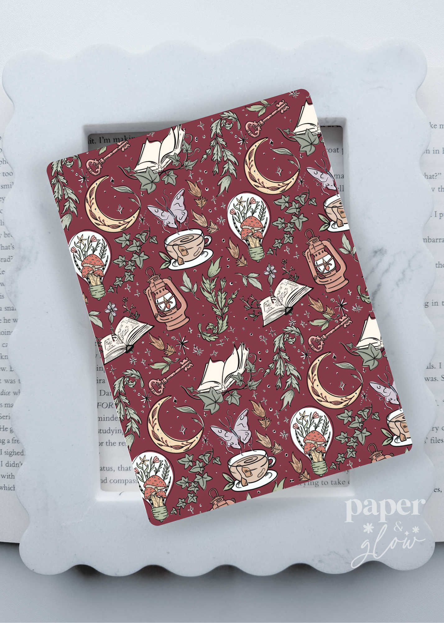 Enchanted Chapters Collection E-Reader Inserts | Paper & Glow