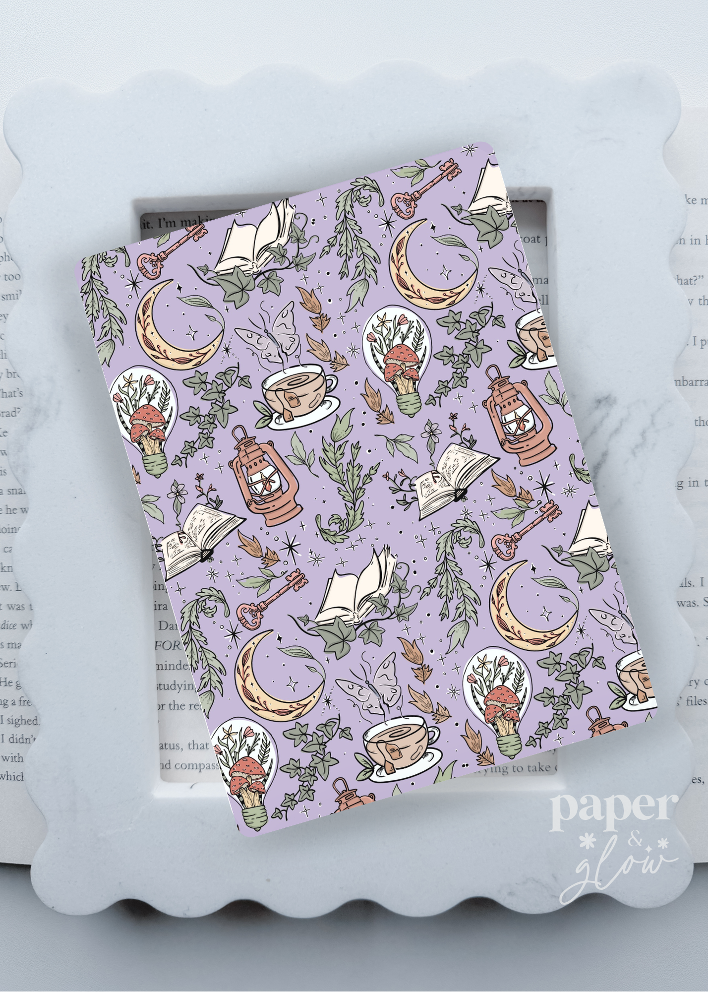 Enchanted Chapters Collection E-Reader Inserts | Paper & Glow