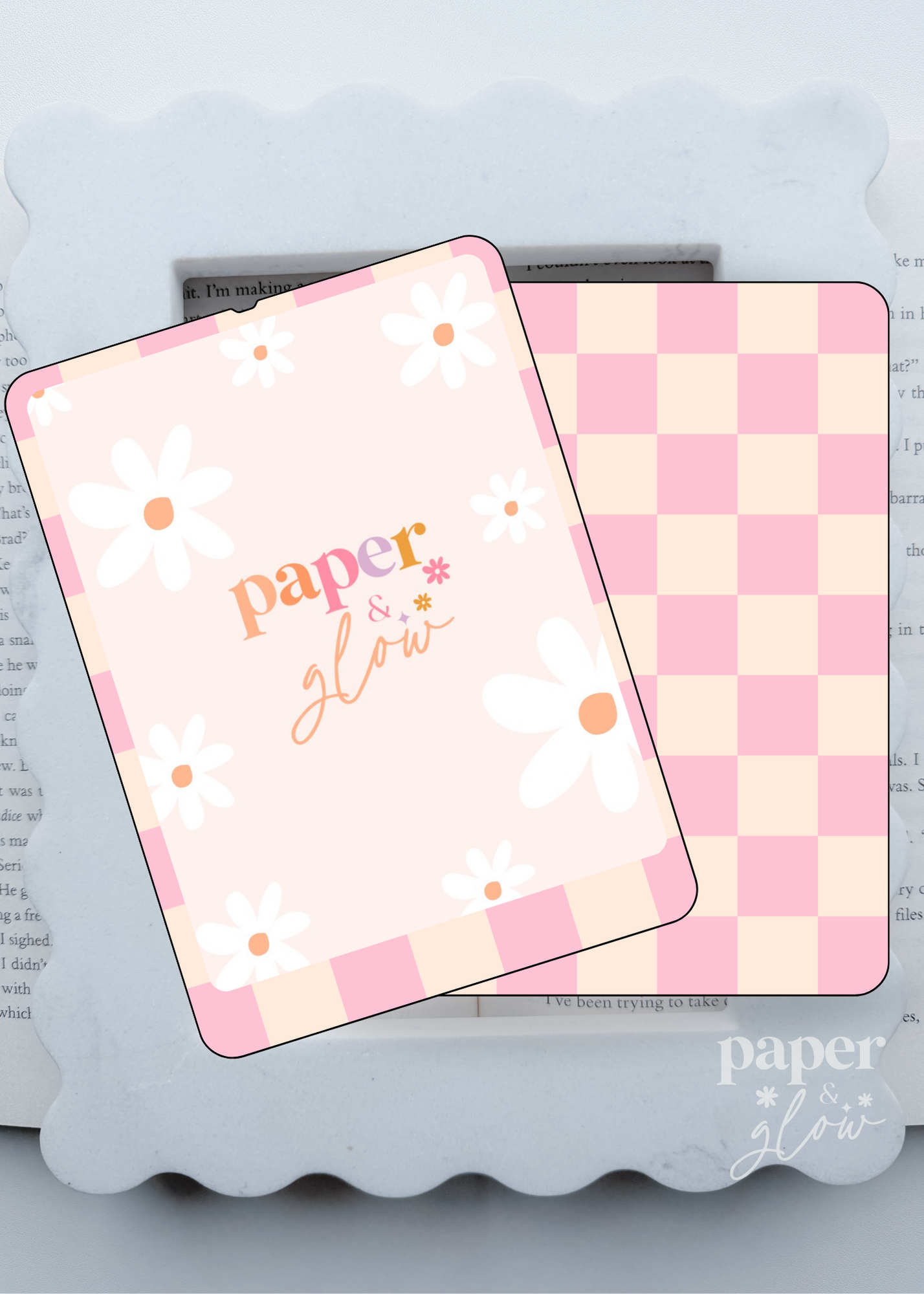 Strawberries & Cream E-Reader Skin