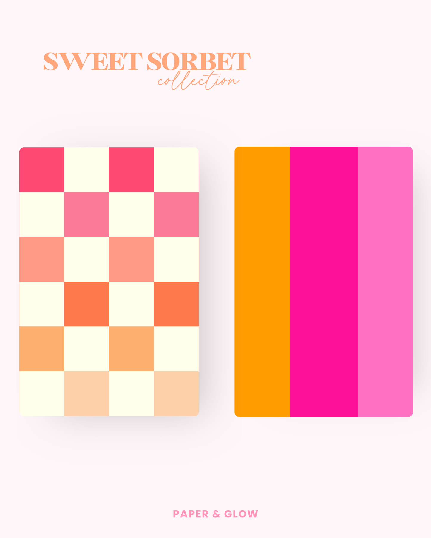 Sweet Sorbet E-Reader Insert(s)