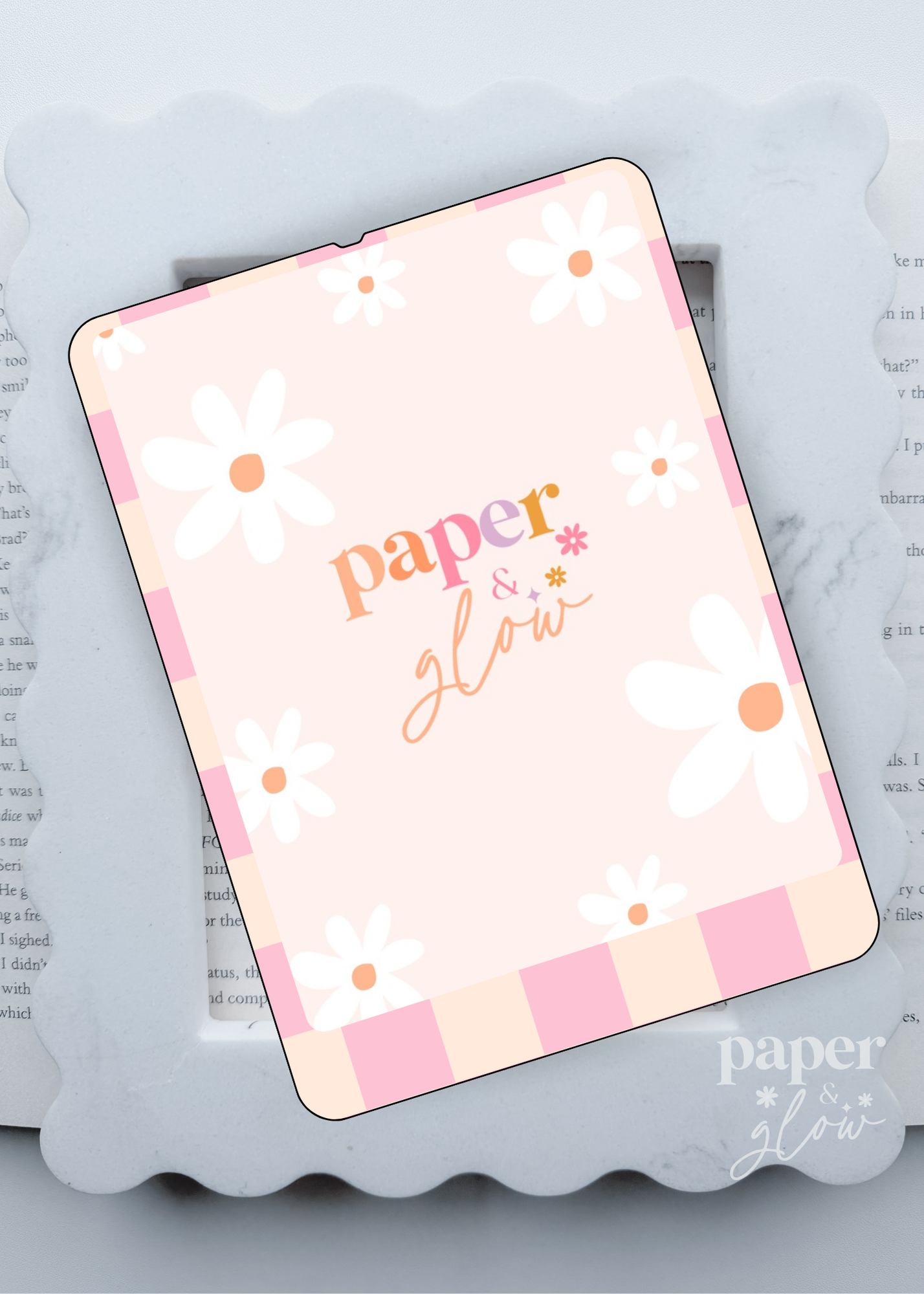 Strawberries & Cream E-Reader Skin