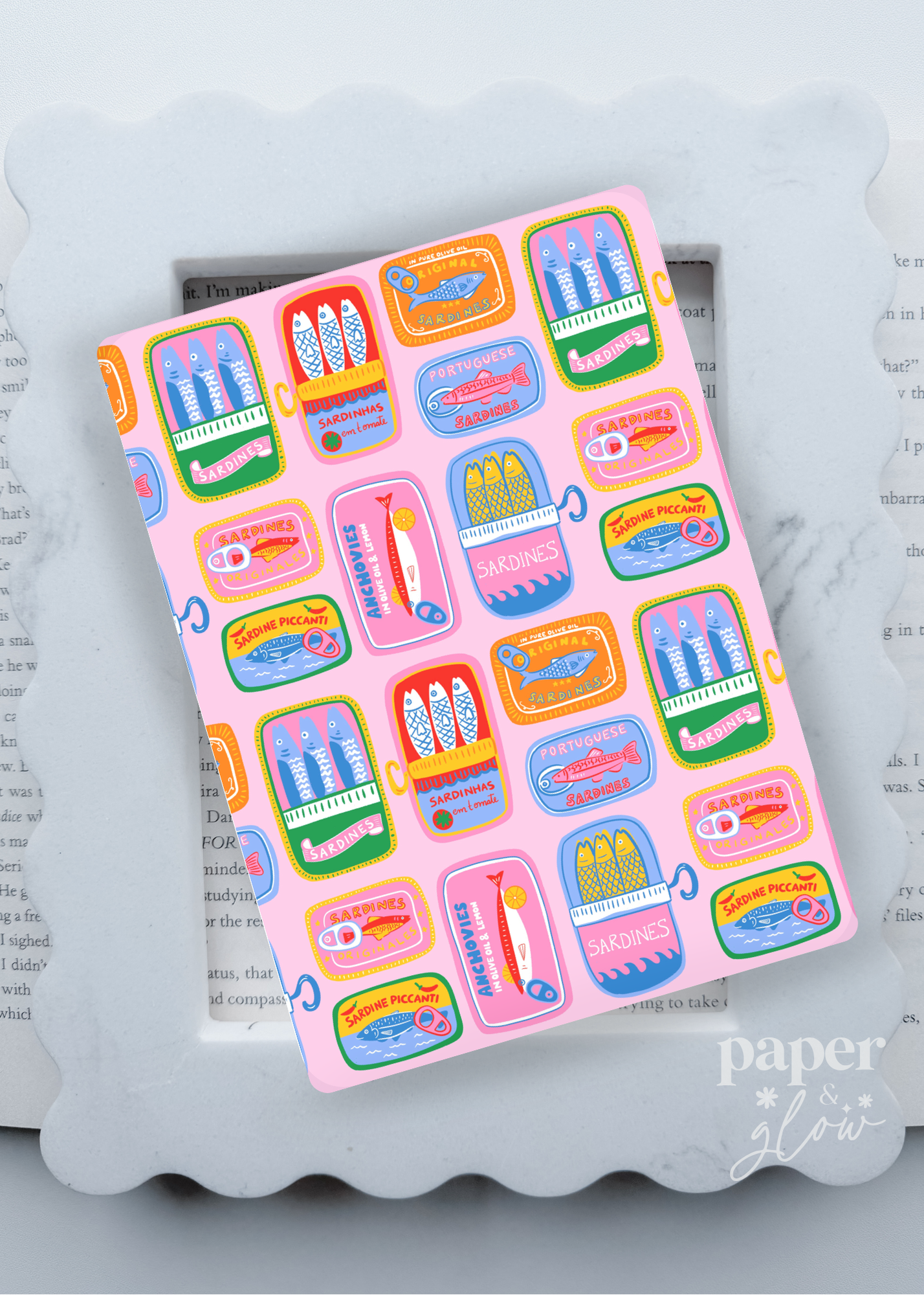 "Forced Proximity" Sardines E-Reader Insert(s) | Paper & Glow