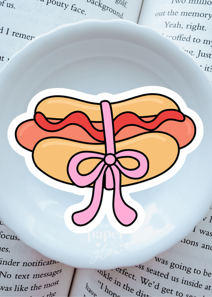 Hot Dog Summer Vinyl Sticker(s)