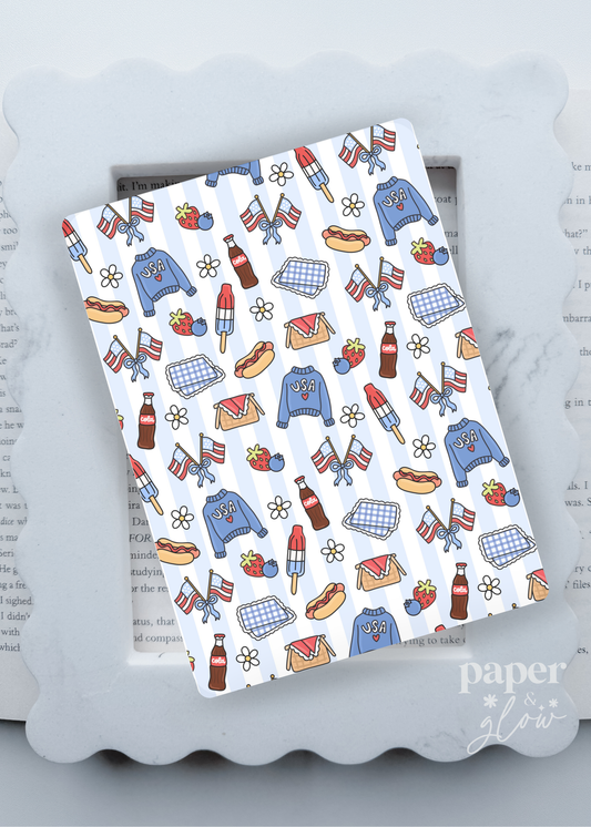 Picnic in July E-Reader Insert