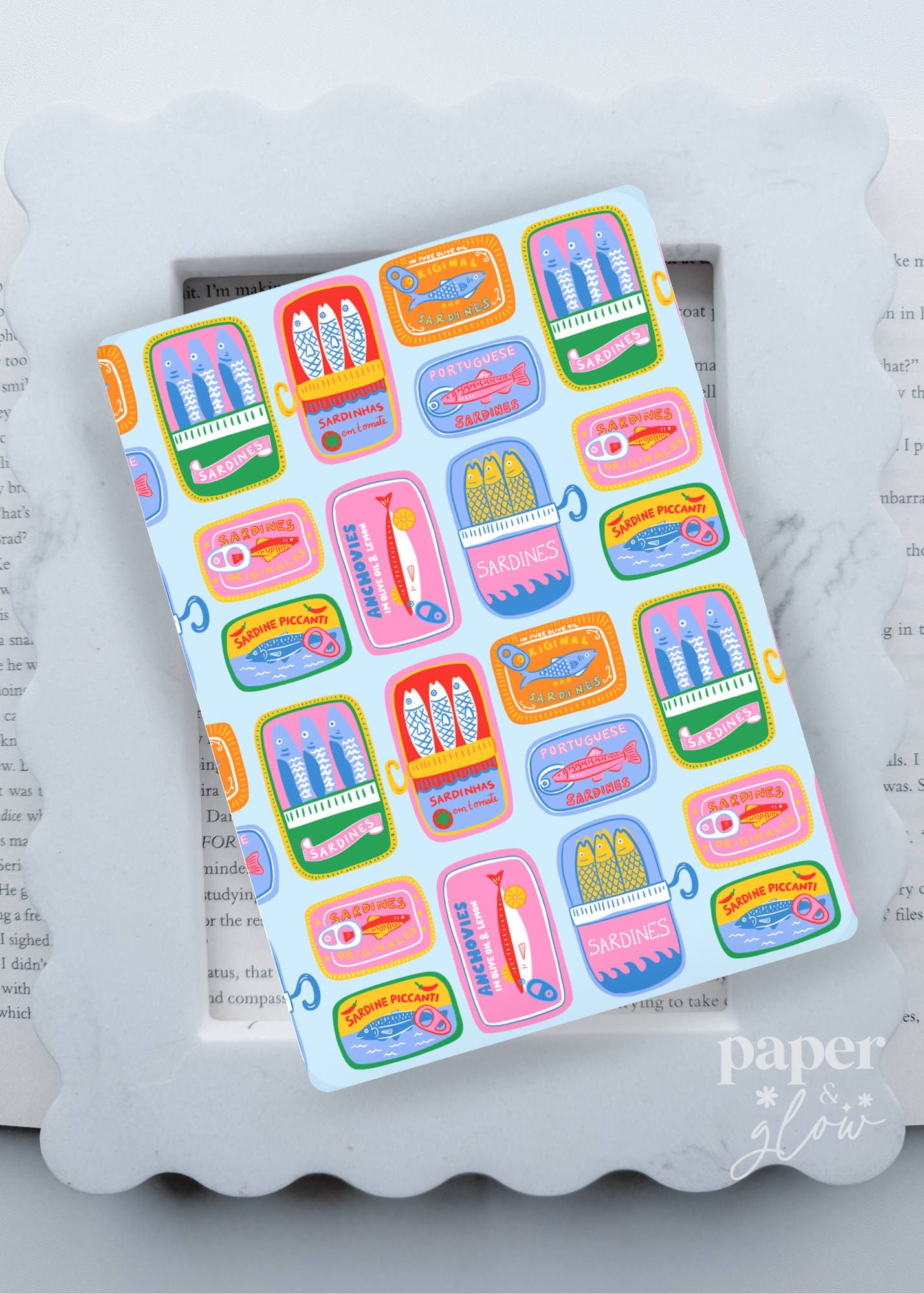 "Forced Proximity" Sardines E-Reader Insert(s) | Paper & Glow