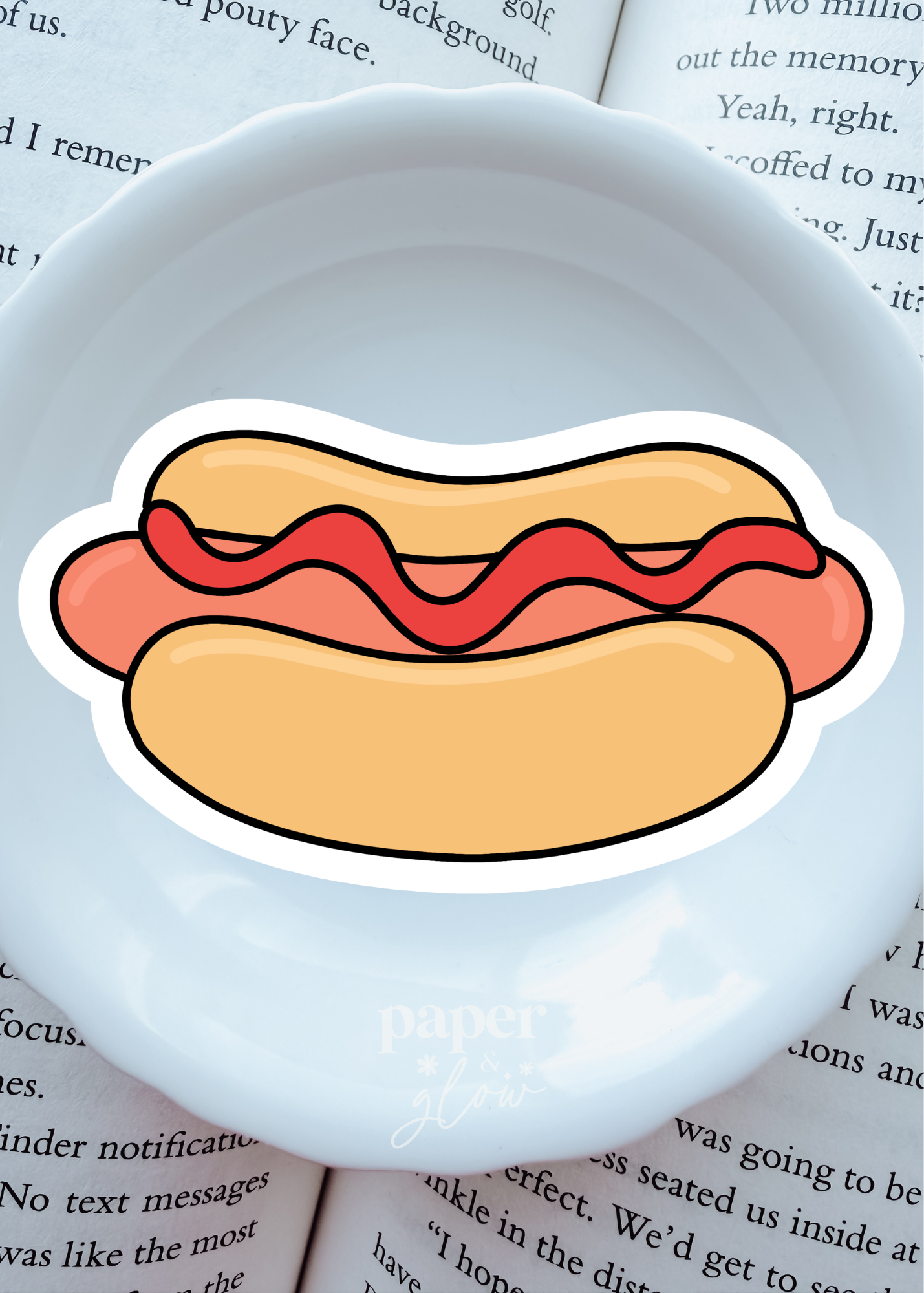 Hot Dog Summer Vinyl Sticker(s)