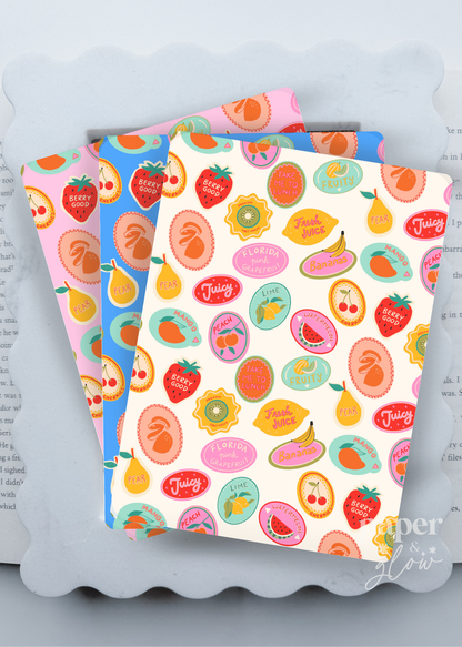 Summer Fruit Market E-Reader Insert | Paper & Glow