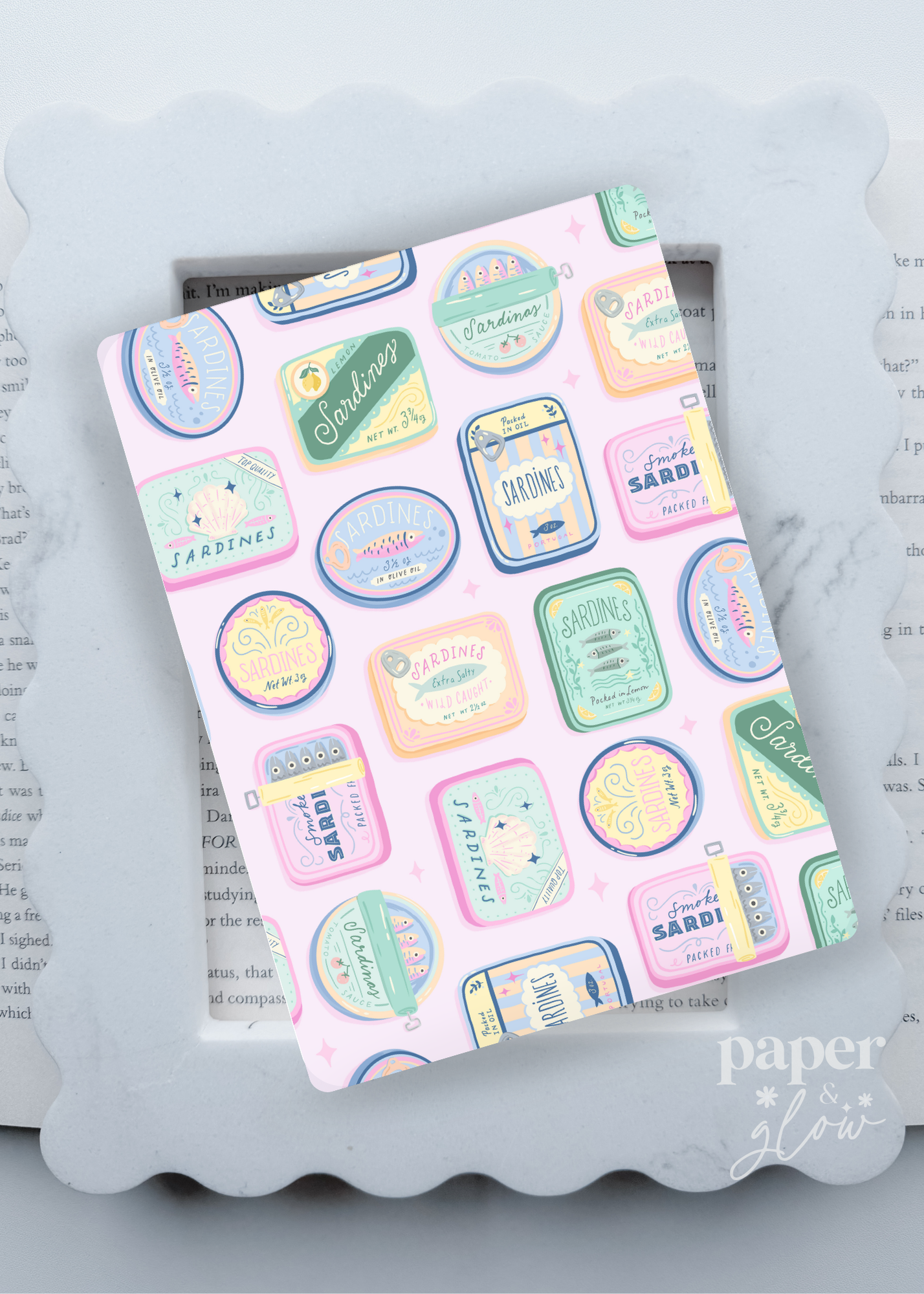 Sardine Summer E-Reader Insert
