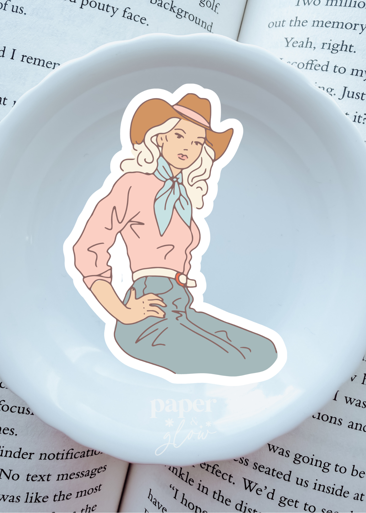 Howdy Honey Vinyl Sticker