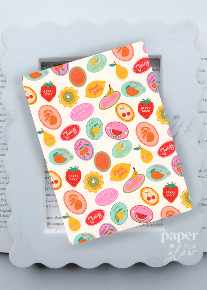 Summer Fruit Market E-Reader Insert | Paper & Glow