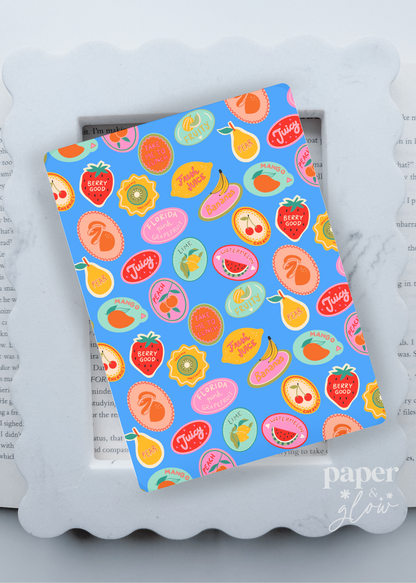 Summer Fruit Market E-Reader Insert | Paper & Glow