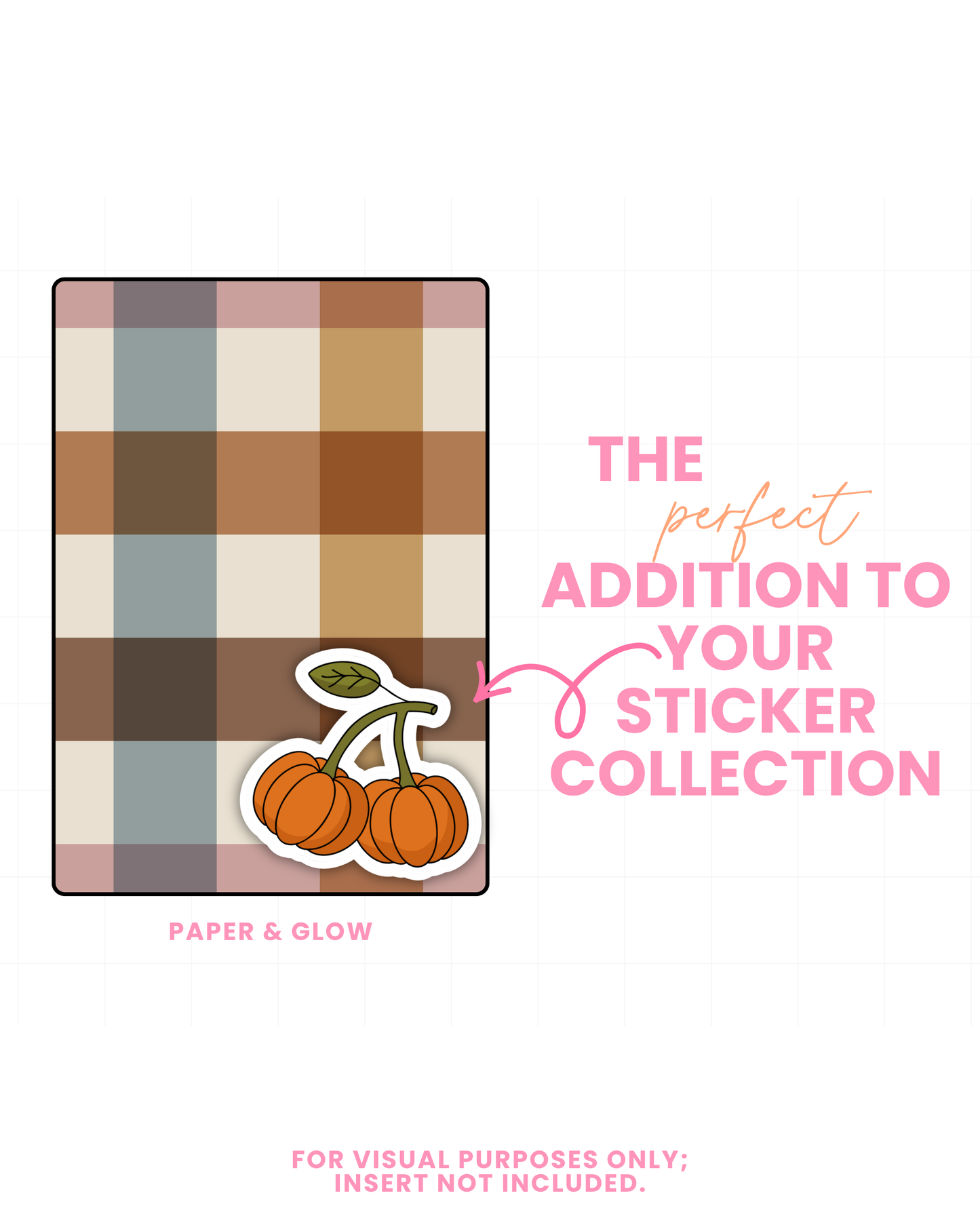 Pumpkin Cherries Vinyl Sticker (Copy)