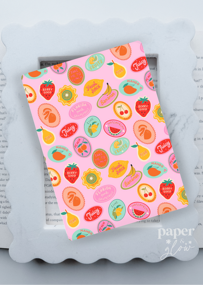 Summer Fruit Market E-Reader Insert | Paper & Glow
