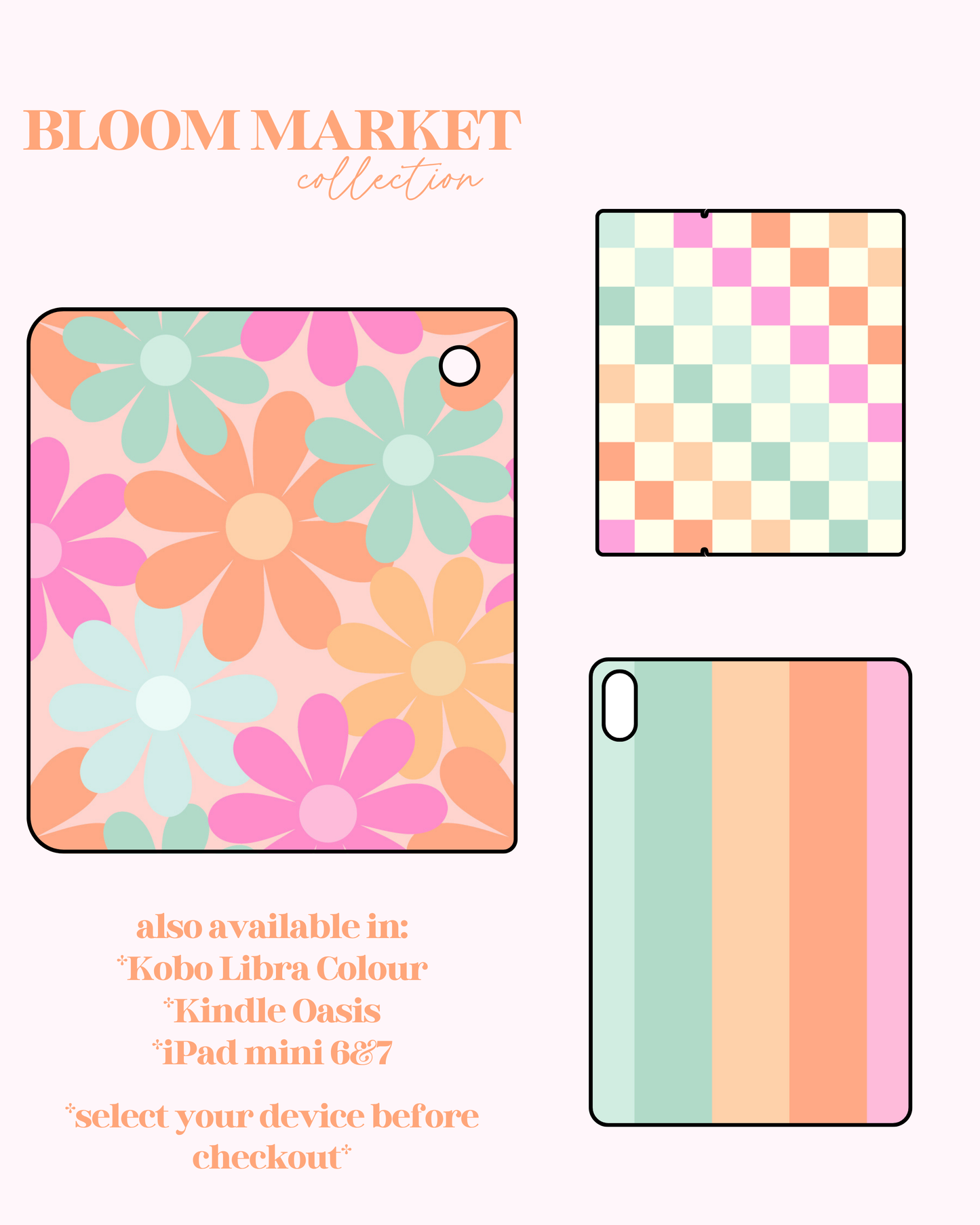 Bloom Market Picnic Party E-Reader Insert(s)
