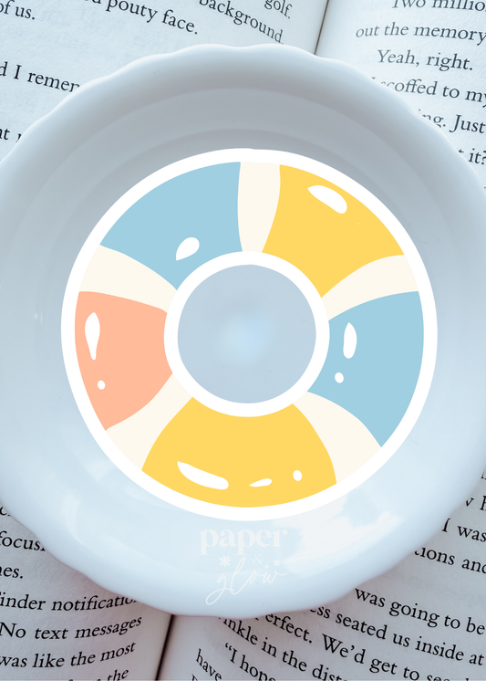 Muted Tube Vinyl Sticker