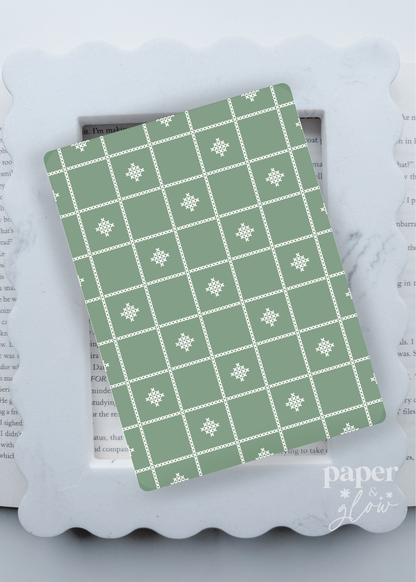 Garden Stitch | Cross Stitch Spring Collection | E-Reader Insert | Paper & Glow