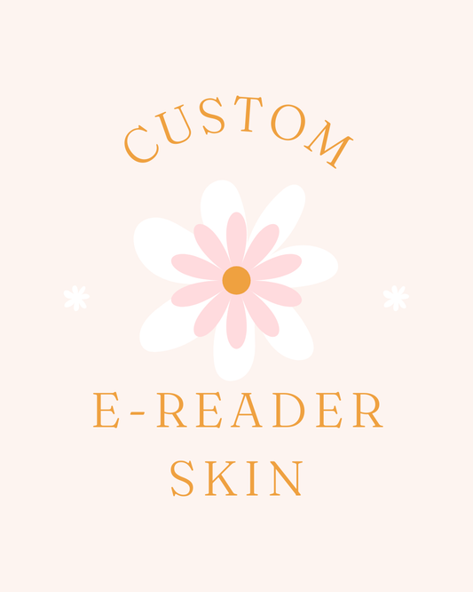 Custom E-Reader Skin | Paper & Glow