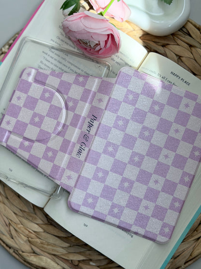 Starlit Gingham Kindle Case | Paper & Glow