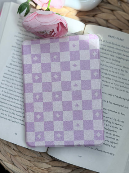 Starlit Gingham Kindle Case | Paper & Glow