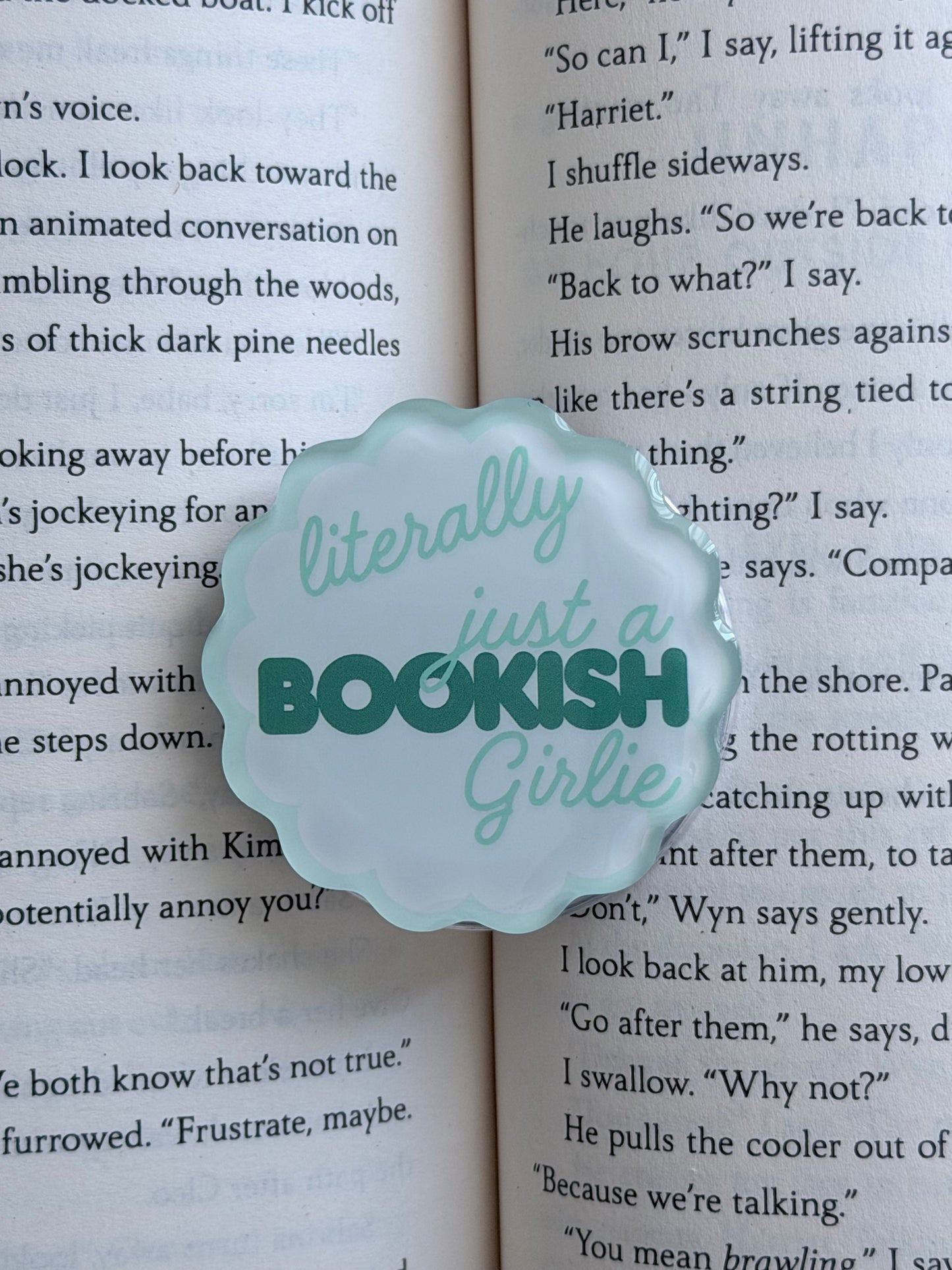 "Literally Just a..." MagSafe Grips | Paper & Glow