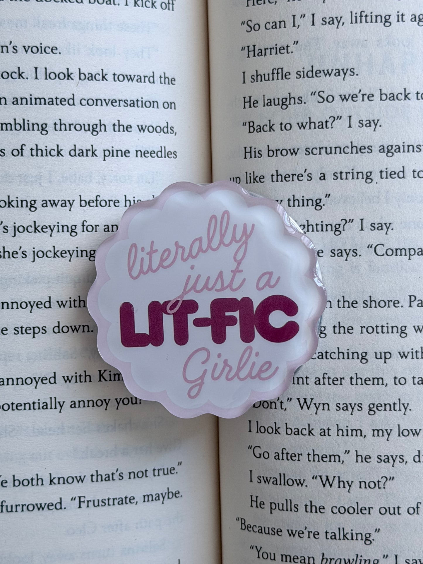 "Literally Just a..." MagSafe Grips | Paper & Glow