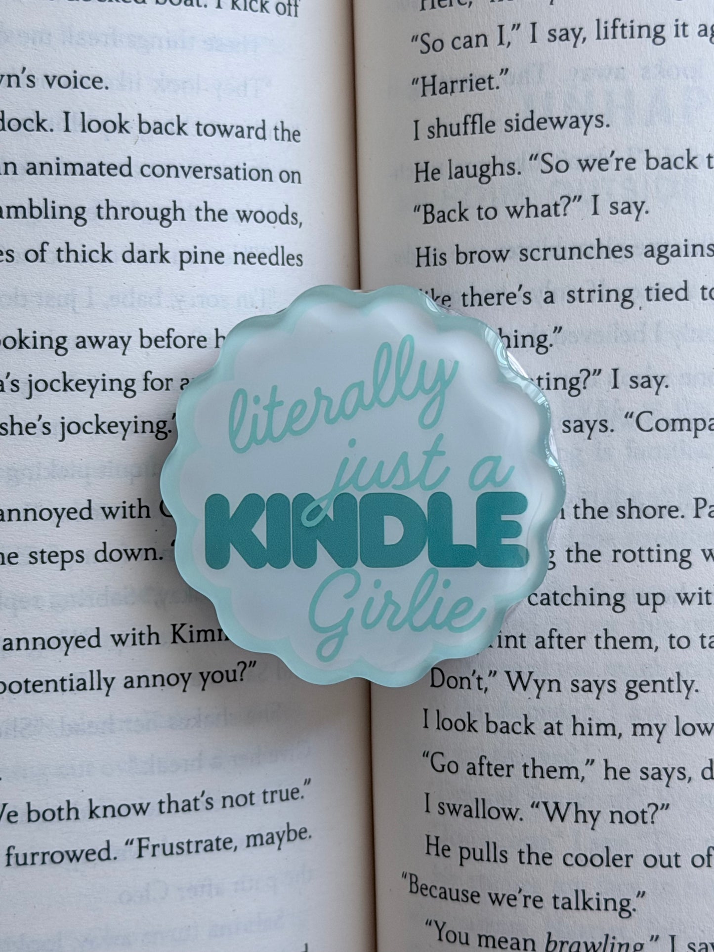 "Literally Just a..." MagSafe Grips | Paper & Glow