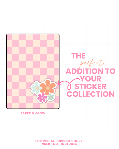 Bloom Market Daisy Cluster Matte Vinyl Sticker