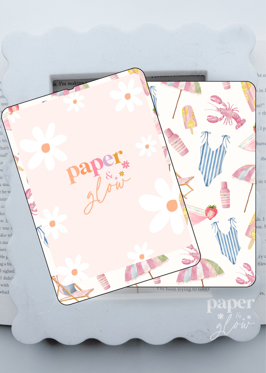 Pink Salt Summer E-Reader Skin | P&G x @ASHTONCANREAD Collab