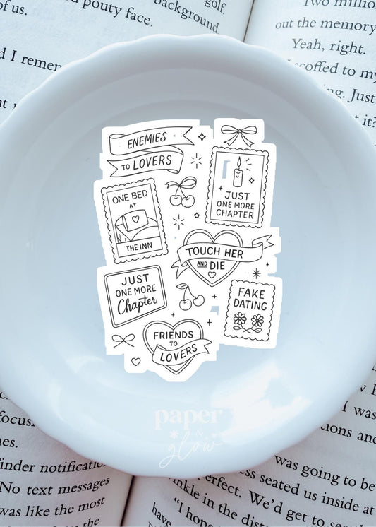 Trope Sticker Vinyl Sticker | Paper and Glow