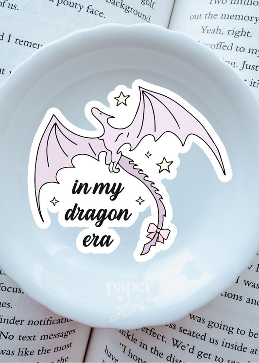 In My Dragon Era Vinyl Sticker | Paper and Glow