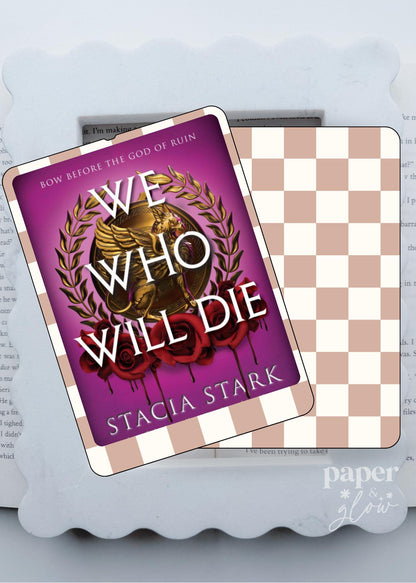E-Reader and iPad Skin | Softbound Check Collection | Cute Bookish E-Reader Skin | Paper & Glow