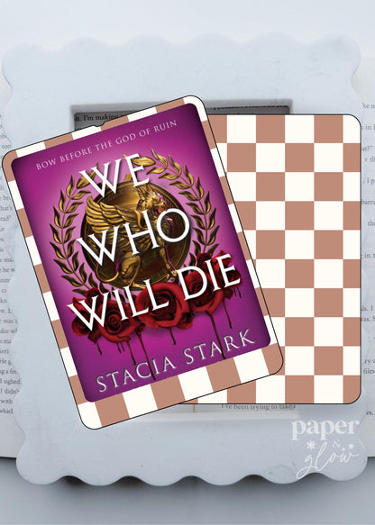 E-Reader and iPad Skin | Softbound Check Collection | Cute Bookish E-Reader Skin | Paper & Glow
