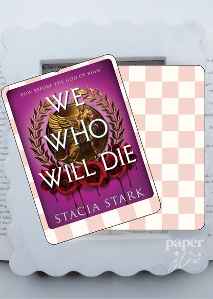 E-Reader and iPad Skin | Softbound Check Collection | Cute Bookish E-Reader Skin | Paper & Glow
