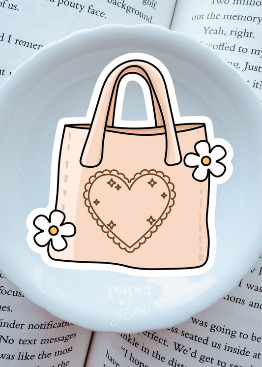 Tote Bag Vinyl Sticker | Paper & Glow