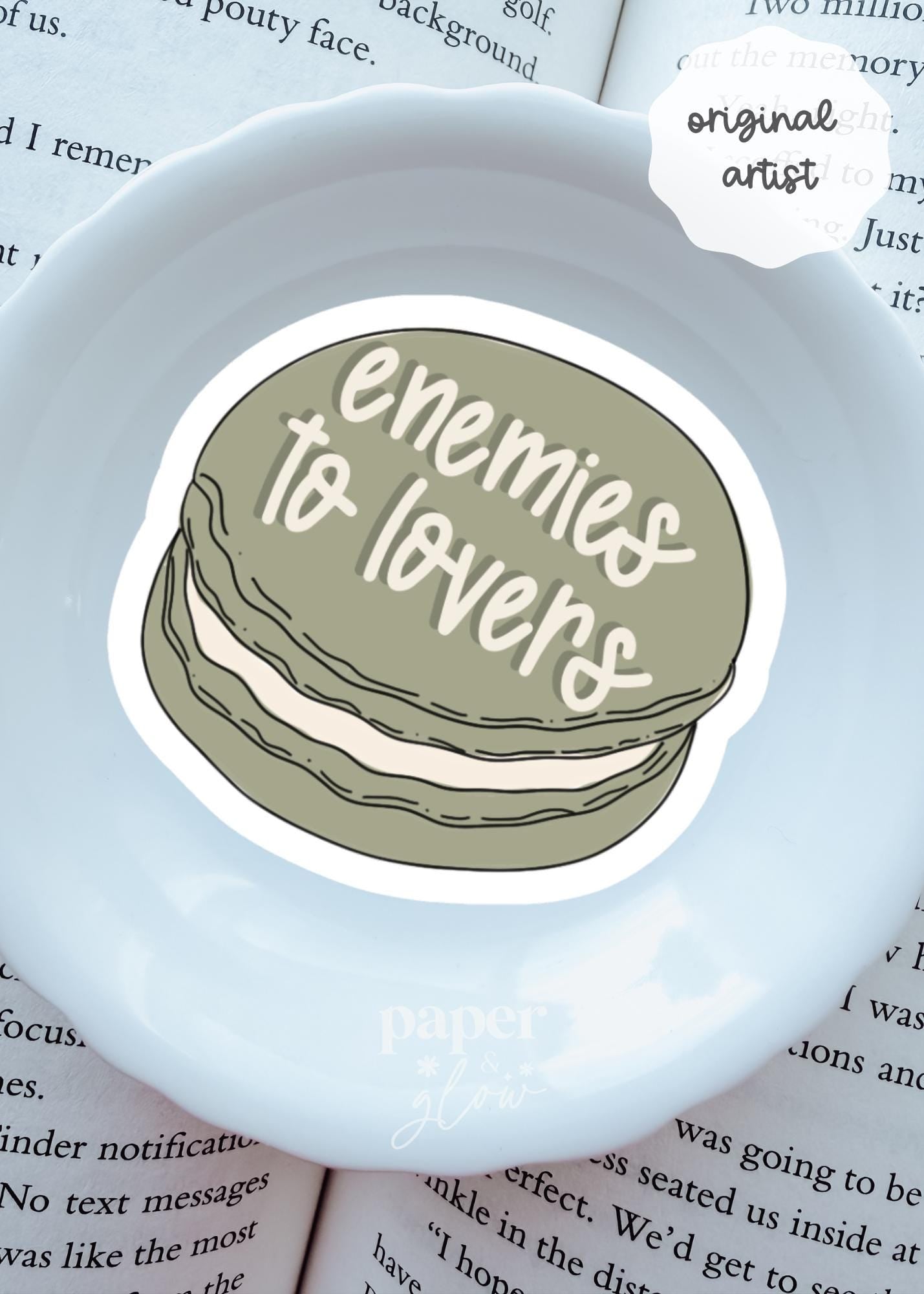 Macaroon Tropes Vinyl Sticker(s): Sold Separately | Springtime in Chapters Collection | Paper and Glow