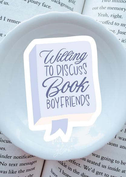 Bookish Books Collection Vinyl Sticker | Sold Individually | Paper and Glow