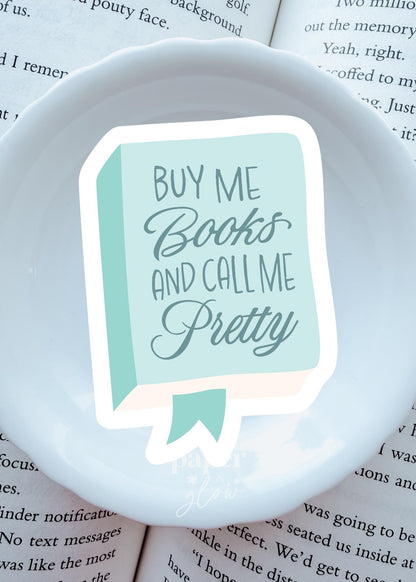 Bookish Books Collection Vinyl Sticker | Sold Individually | Paper and Glow