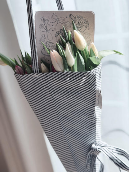 Blush Spring Doodles Kindle Case | Springtime in Chapters Collection: Paper & Glow x THHC Collab | Detachable Case | Clear-back Case